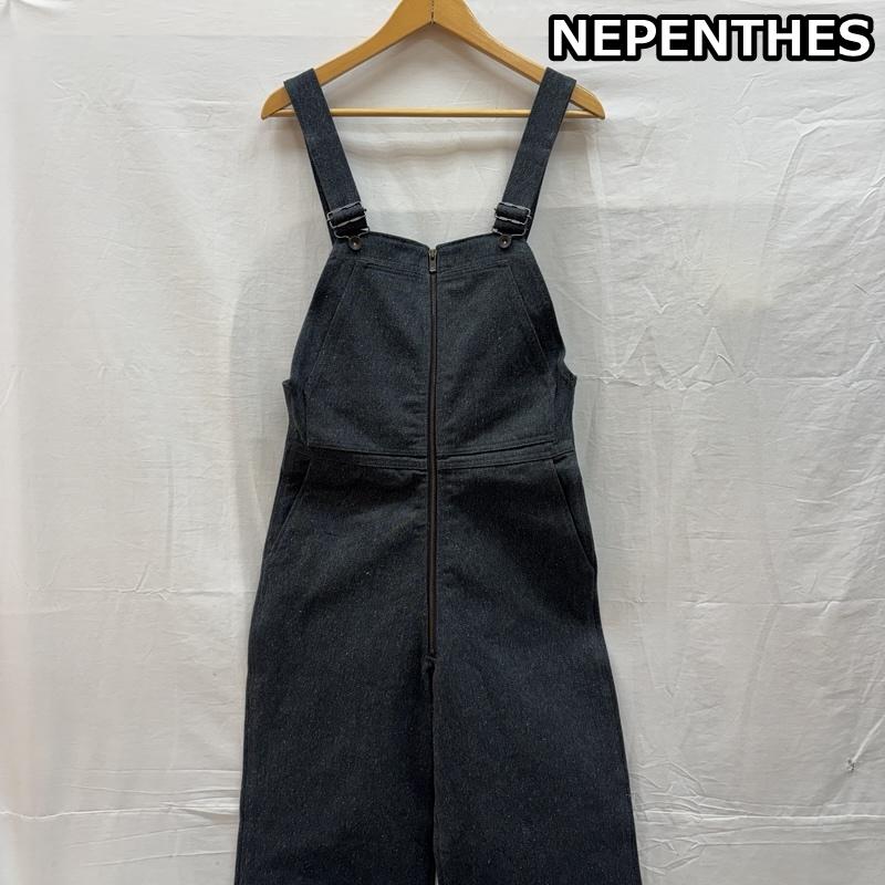 ネペンテス NEPENTHES ワンピース・ドレス・オールインワン ワンピース・ドレス・オールインワン HM149 フロントジップ オーバーオール サロペット 1 レディース USED 古着 中古 50152880