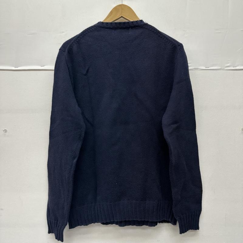 ポロラルフローレン POLO RALPH LAUREN トップス トップス USA製 星条旗 アイコニック フラッグ ニット セーター XS 紺 / ネイビー / navy メンズ USED 古着 中古 50152888