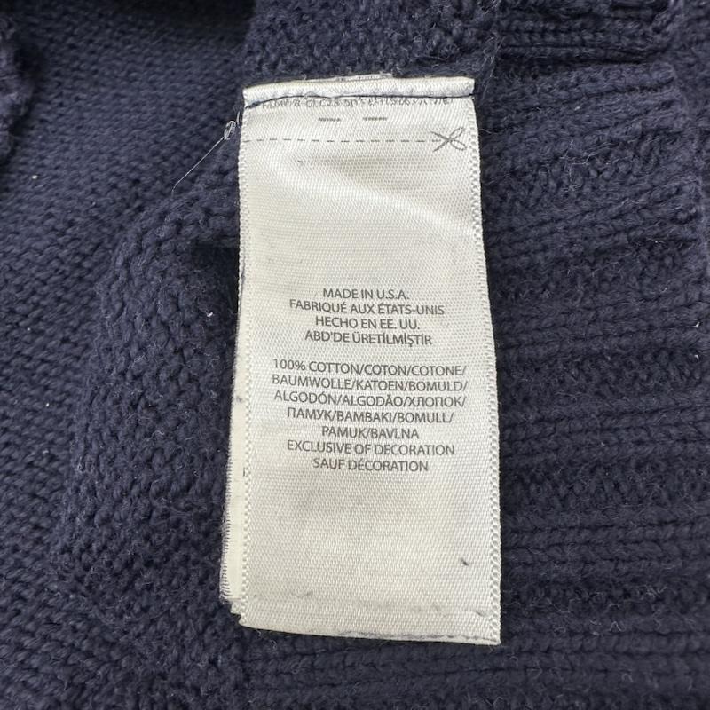 ポロラルフローレン POLO RALPH LAUREN トップス トップス USA製 星条旗 アイコニック フラッグ ニット セーター XS 紺 / ネイビー / navy メンズ USED 古着 中古 50152888
