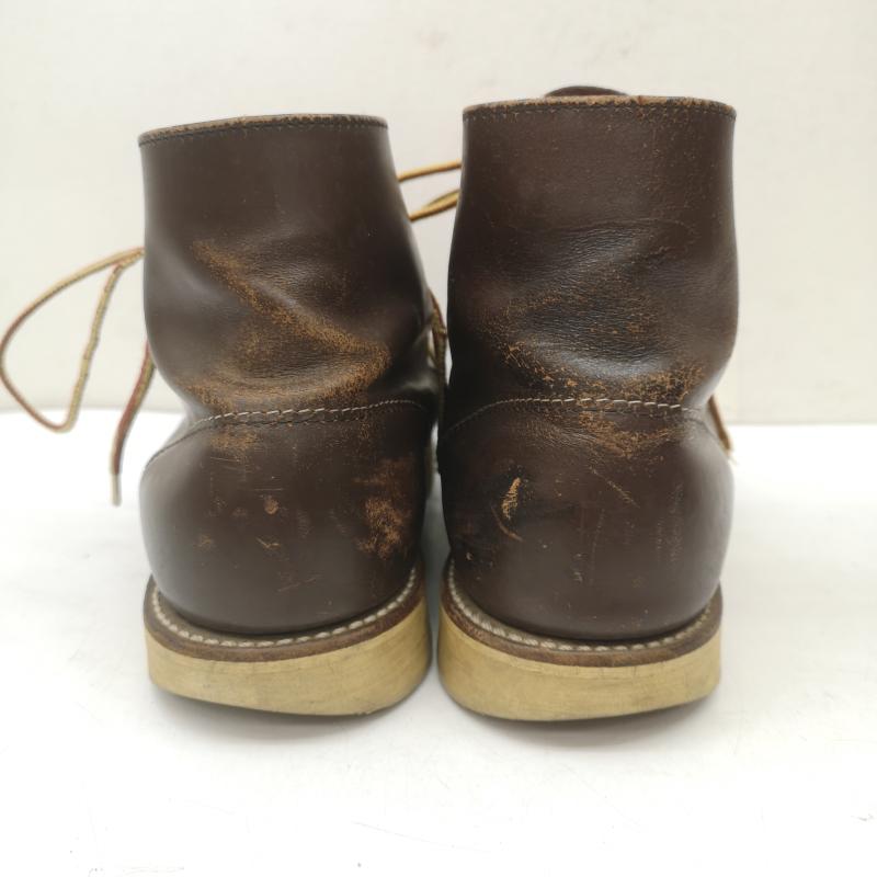 レッドウィング RED WING シューズ シューズ 98年製 四角 犬タグ USA製 アイリッシュセッター US：7.5 茶 / ブラウン / brown メンズ USED 古着 中古 50152897