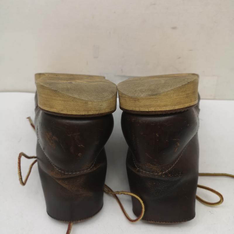 レッドウィング RED WING シューズ シューズ 98年製 四角 犬タグ USA製 アイリッシュセッター US：7.5 茶 / ブラウン / brown メンズ USED 古着 中古 50152897