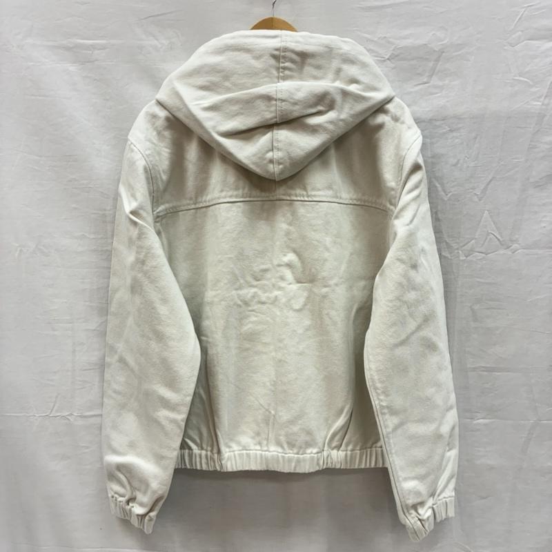 ステューシー STUSSY ジャケット、上着 ジャンパー、ブルゾン 21ss Solid Work Jacket ヘビー コットンツイル フーデッド ワーク ジャケット 115567 M ワンポイント メンズ USED 古着 中古 50152899