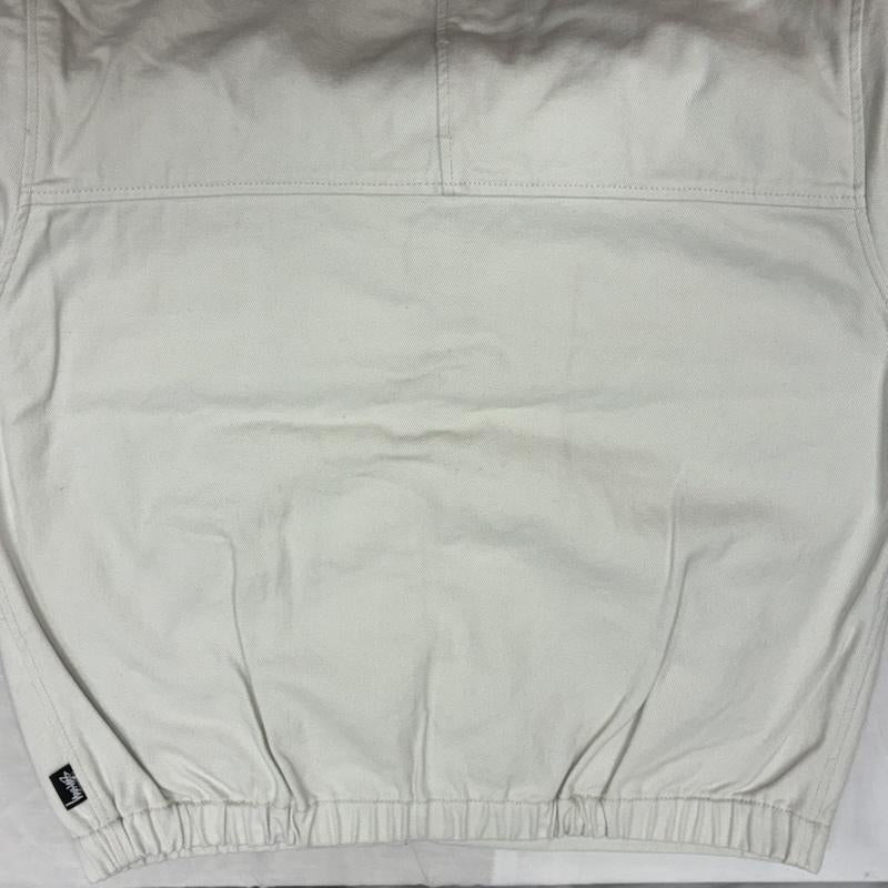ステューシー STUSSY ジャケット、上着 ジャンパー、ブルゾン 21ss Solid Work Jacket ヘビー コットンツイル フーデッド ワーク ジャケット 115567 M ワンポイント メンズ USED 古着 中古 50152899
