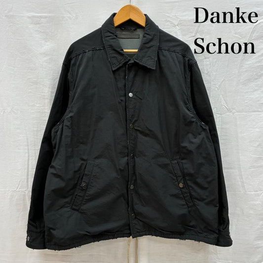 ダンケシェーン DANKE SCHON ジャケット、上着 ジャンパー、ブルゾン 23AW ダメージ加工 水溶性 ボンディング コーチジャケット 23405TS-DS L ダメージ加工 メンズ USED 古着 中古 50152919