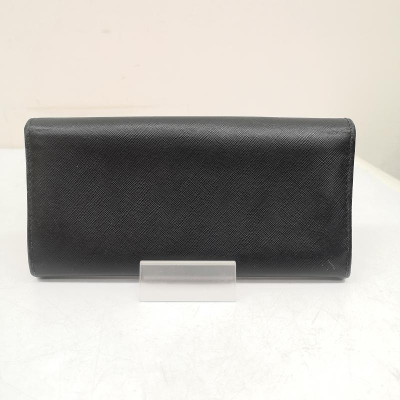 サルヴァトーレフェラガモ Salvatore Ferragamo ファッション小物 ファッション小物 ガンチーニ 二つ折り 長財布 ロングウォレット - 黒 / ブラック / black メンズ USED 古着 中古 50152921