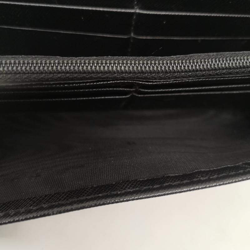 サルヴァトーレフェラガモ Salvatore Ferragamo ファッション小物 ファッション小物 ガンチーニ 二つ折り 長財布 ロングウォレット - 黒 / ブラック / black メンズ USED 古着 中古 50152921