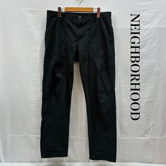 ネイバーフッド NEIGHBORHOOD ボトムス ボトムス MIL-BAKER RIP / C-PT リップストップ ベイカー パンツ 182BENH-PTM01 M ワンポイント X ロゴ、文字 黒 / ブラック / black メンズ USED 古着 中古 50152930