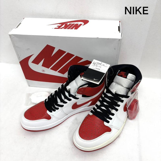 ナイキ NIKE シューズ シューズ Air Jordan 1 High OG Heritage 555088-16 29.0cm 白 / ホワイト / white X 赤 / レッド / red メンズ USED 古着 中古 50152943