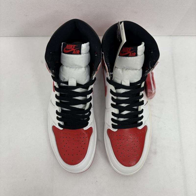 ナイキ NIKE シューズ シューズ Air Jordan 1 High OG Heritage 555088-16 29.0cm 白 / ホワイト / white X 赤 / レッド / red メンズ USED 古着 中古 50152943