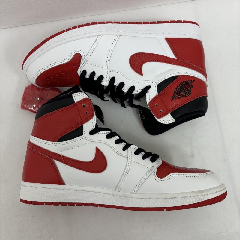 ナイキ NIKE シューズ シューズ Air Jordan 1 High OG Heritage 555088-16 29.0cm 白 / ホワイト / white X 赤 / レッド / red メンズ USED 古着 中古 50152943