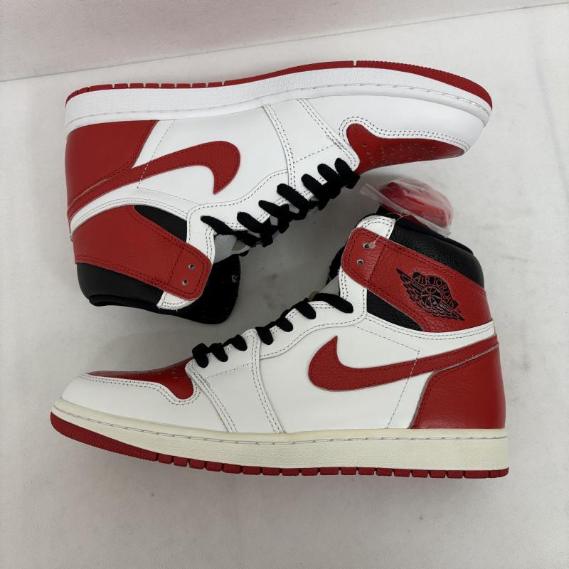 ナイキ NIKE シューズ シューズ Air Jordan 1 High OG Heritage 555088-16 29.0cm 白 / ホワイト / white X 赤 / レッド / red メンズ USED 古着 中古 50152943