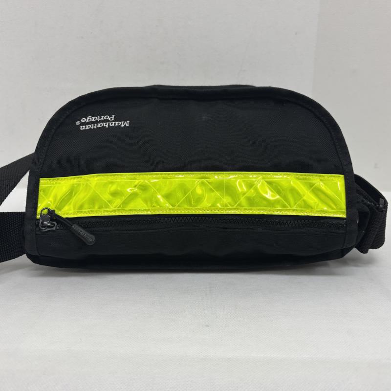 マンハッタンポーテージ Manhattan Portage バッグ バッグ メッセンジャーバック Casual Messenger Bag JR Reflection 2020 Black Yellow - 黒 / ブラック / black X 黄 / イエロー / yellow メンズ USED 古着 中古 50152956