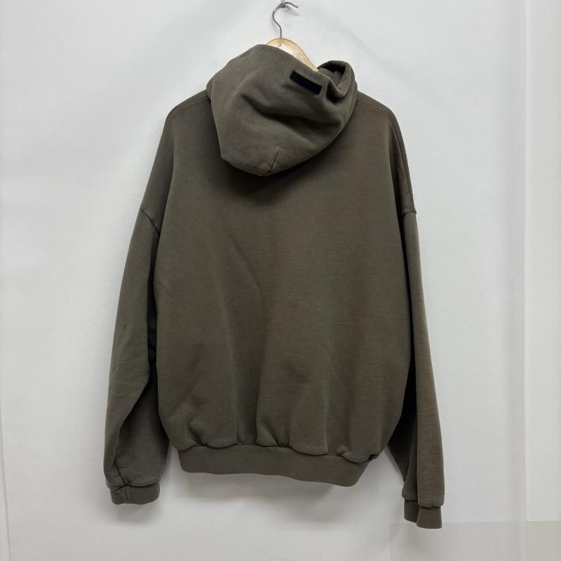 エッセンシャルズ ESSENTIALS トップス トップス パーカー フィアオブゴッド FEAR OF GOD 24AW HEAVY WEIGHT SWEAT HOODIE カーキd MILITARY S メンズ USED 古着 中古 50152964