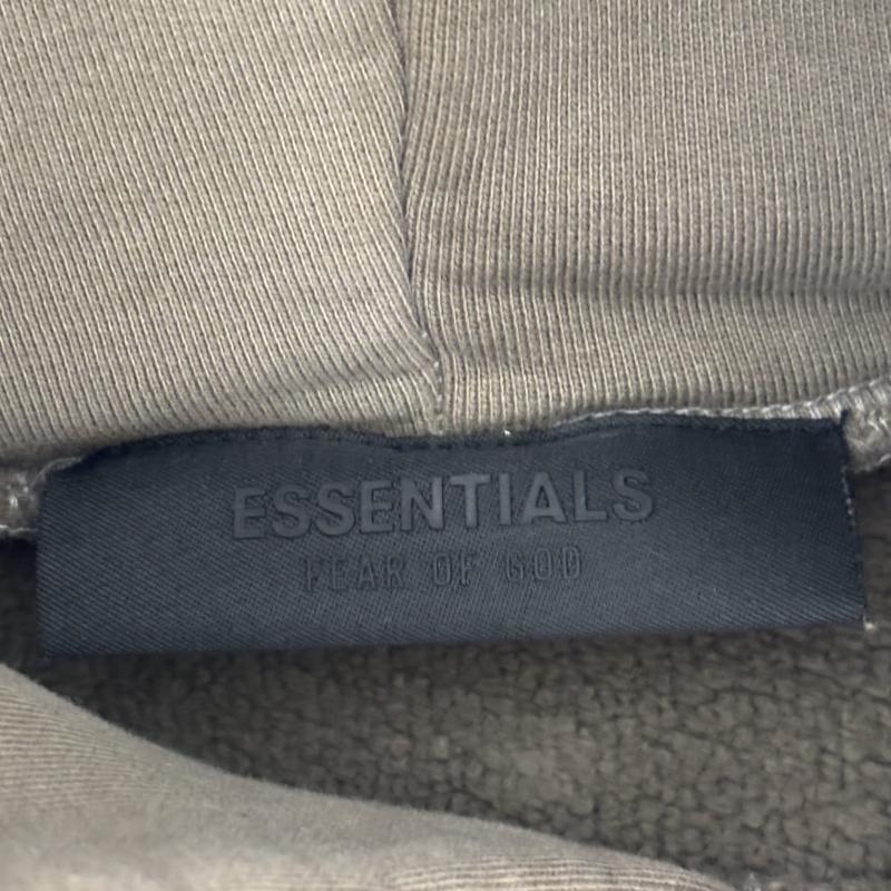エッセンシャルズ ESSENTIALS トップス トップス パーカー フィアオブゴッド FEAR OF GOD 24AW HEAVY WEIGHT SWEAT HOODIE カーキd MILITARY S メンズ USED 古着 中古 50152964