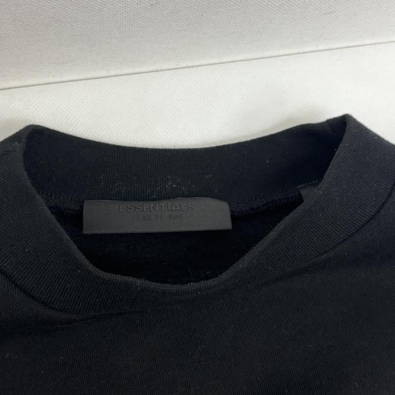 エッセンシャルズ ESSENTIALS トップス トップス スエット FOG ESSENTIALS フィアー オブ ゴッド LOGO CREW SWEAT SHIRTS S 黒 / ブラック / black メンズ USED 古着 中古 50152967
