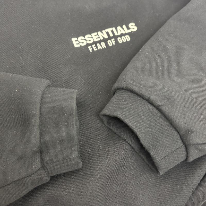 エッセンシャルズ ESSENTIALS トップス トップス スエット FOG ESSENTIALS フィアー オブ ゴッド LOGO CREW SWEAT SHIRTS S 黒 / ブラック / black メンズ USED 古着 中古 50152967