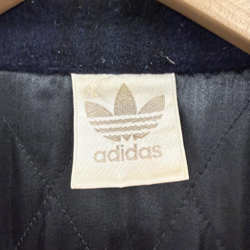 アディダス adidas ジャケット、上着 ジャンパー、ブルゾン vintage デサント製 ボアフリース キルティング ジャケット AA5771 L 青 / ブルー / blue X 黒 / ブラック / black メンズ USED 古着 中古 50152978