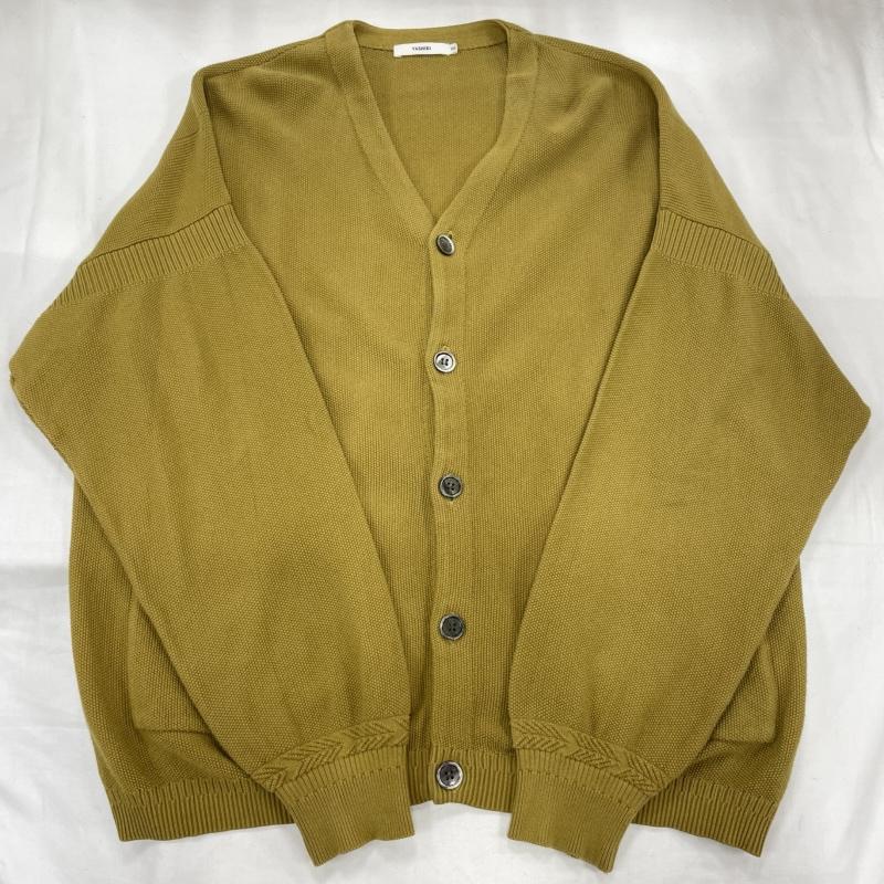 ヤシキ YASHIKI トップス トップス Vネック ニット カーディガン ポケット YSK-20SS-KN07 2 無地 メンズ USED 古着 中古 50152989