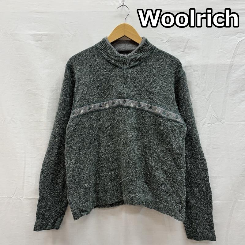 ウールリッチ WOOLRICH トップス トップス 00年代 ハーフジップ スタンドカラー ニット セーター プルオーバー 00s L レディース USED 古着 中古 50153009