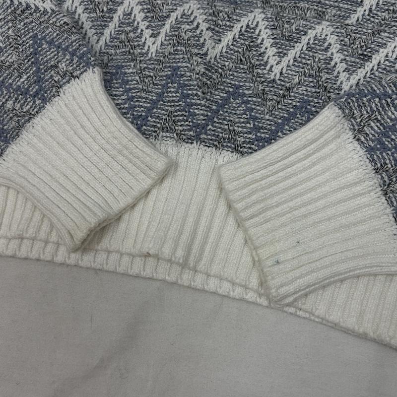 ロンドンフォグ LONDONFOG トップス トップス 80-90年代 ビンテージ 幾何学模様 クルーネック ニット セーター 80s 90s VINTAGE - 総柄 メンズ USED 古着 中古 50153010