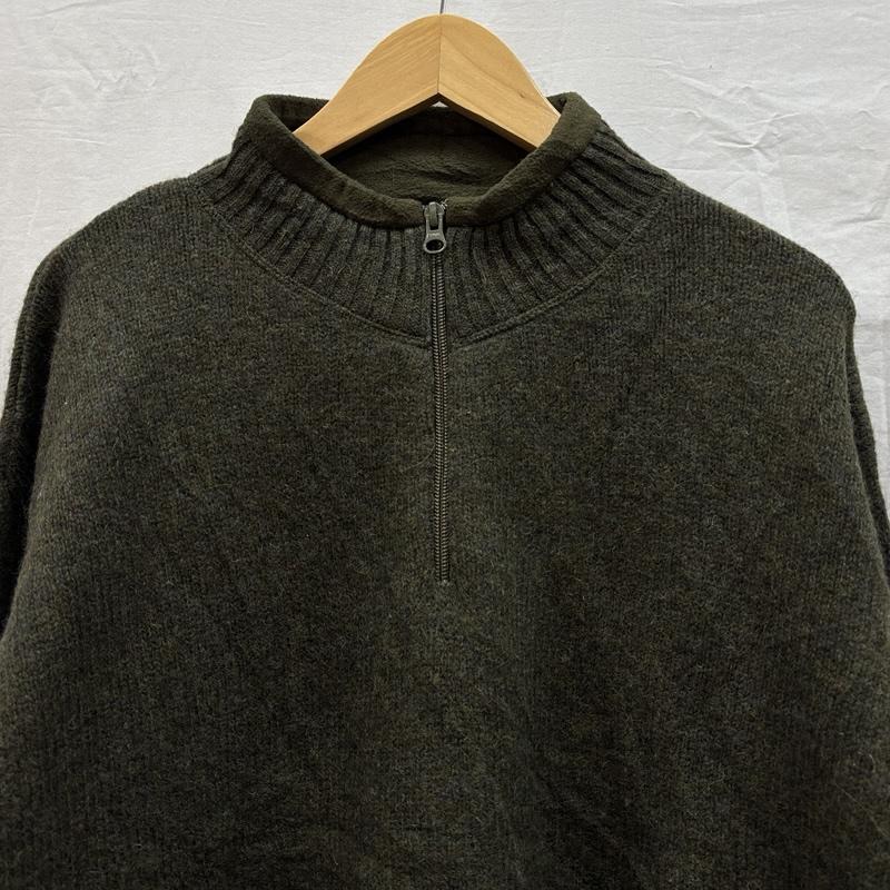 ウールリッチ WOOLRICH トップス トップス 00年代 モーリシャス製 シェットランド ウール ニット セーター ハーフジップ プルオーバー 00s XL メンズ USED 古着 中古 50153012