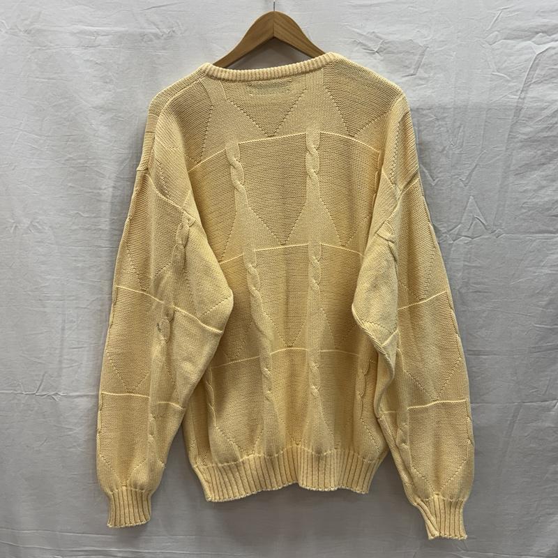 ジャンセン Jantzen トップス トップス 90年代 ビンテージ USA製 ケーブル編み クルーネック ニット セーター 90s VINTAGE L メンズ USED 古着 中古 50153020