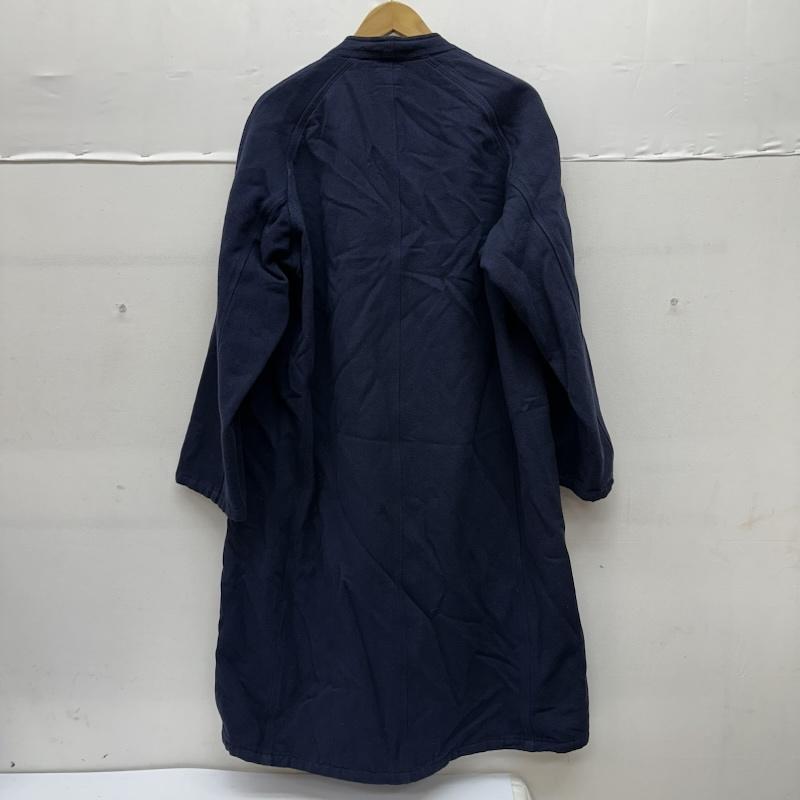 ニードルス Needles コート コート一般 SAMUE COAT 作務衣 ノーカラー コート S 紺 / ネイビー / navy メンズ USED 古着 中古 50153033