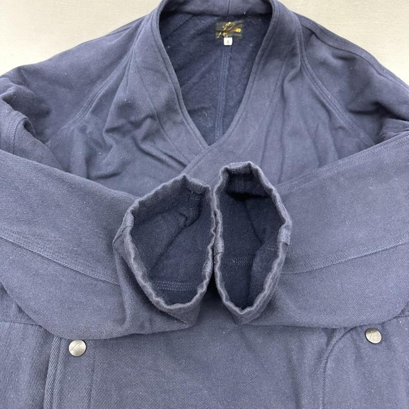 ニードルス Needles コート コート一般 SAMUE COAT 作務衣 ノーカラー コート S 紺 / ネイビー / navy メンズ USED 古着 中古 50153033