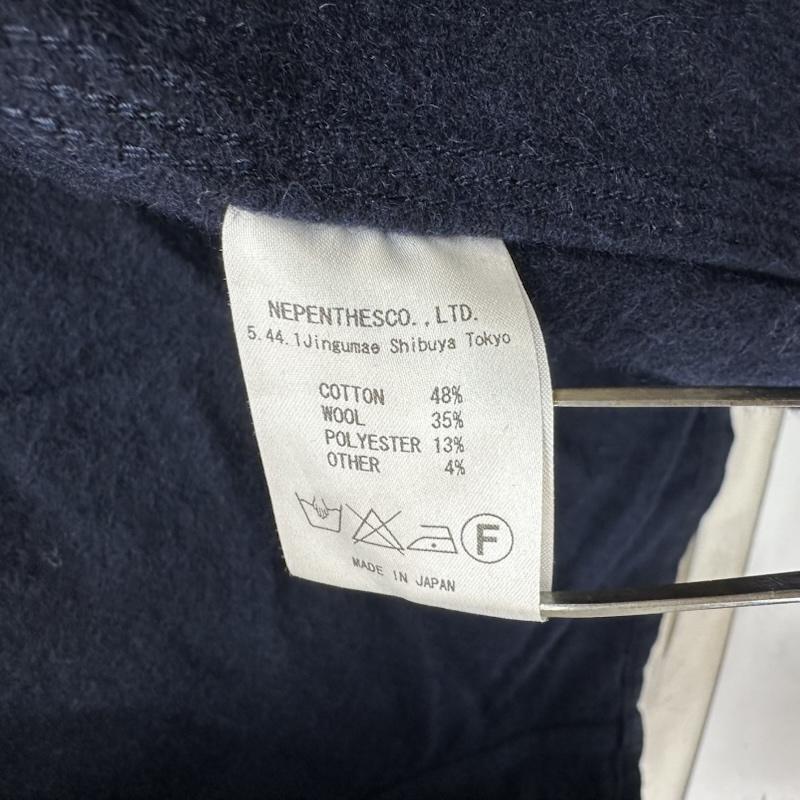 ニードルス Needles コート コート一般 SAMUE COAT 作務衣 ノーカラー コート S 紺 / ネイビー / navy メンズ USED 古着 中古 50153033