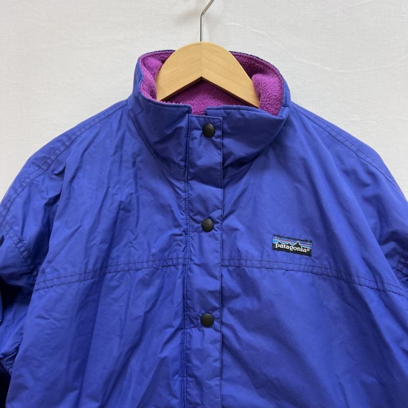 パタゴニア patagonia ジャケット、上着 ジャンパー、ブルゾン 80s シェルドシンチラジャケット カナダ製 PEDIGREE BOYS12 - 青 / ブルー / blue X 紫 / パープル / purple レディース USED 古着 中古 50153048