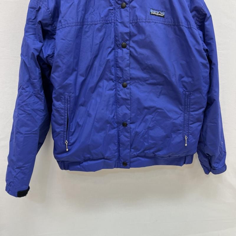 パタゴニア patagonia ジャケット、上着 ジャンパー、ブルゾン 80s シェルドシンチラジャケット カナダ製 PEDIGREE BOYS12 - 青 / ブルー / blue X 紫 / パープル / purple レディース USED 古着 中古 50153048