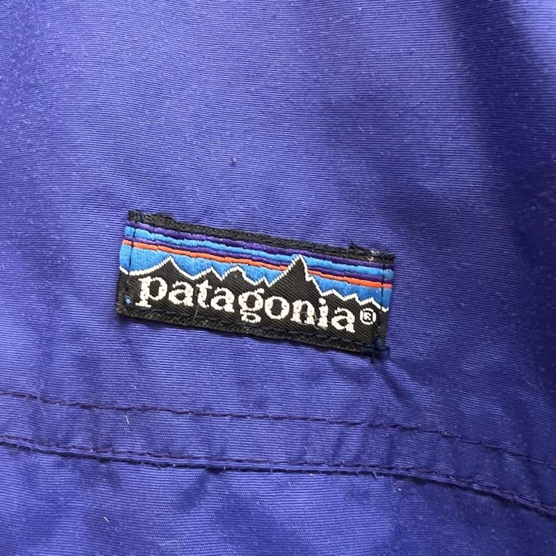 パタゴニア patagonia ジャケット、上着 ジャンパー、ブルゾン 80s シェルドシンチラジャケット カナダ製 PEDIGREE BOYS12 - 青 / ブルー / blue X 紫 / パープル / purple レディース USED 古着 中古 50153048