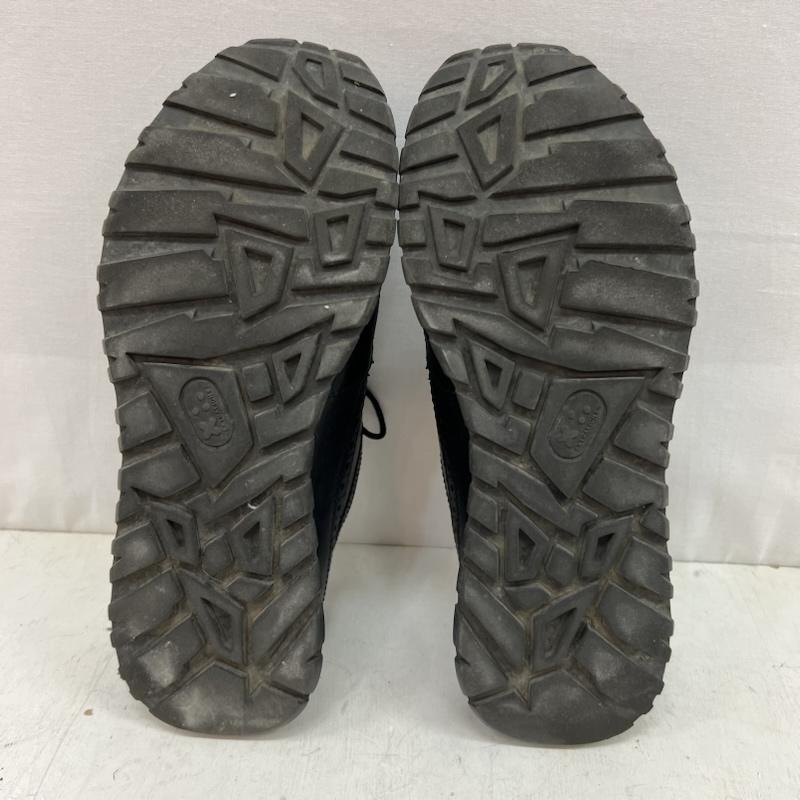 デサント DESCENTE シューズ シューズ ウイングチップ レザー スニーカー DL10JX20BK 25.5cm 黒 / ブラック / black メンズ USED 古着 中古 50153054