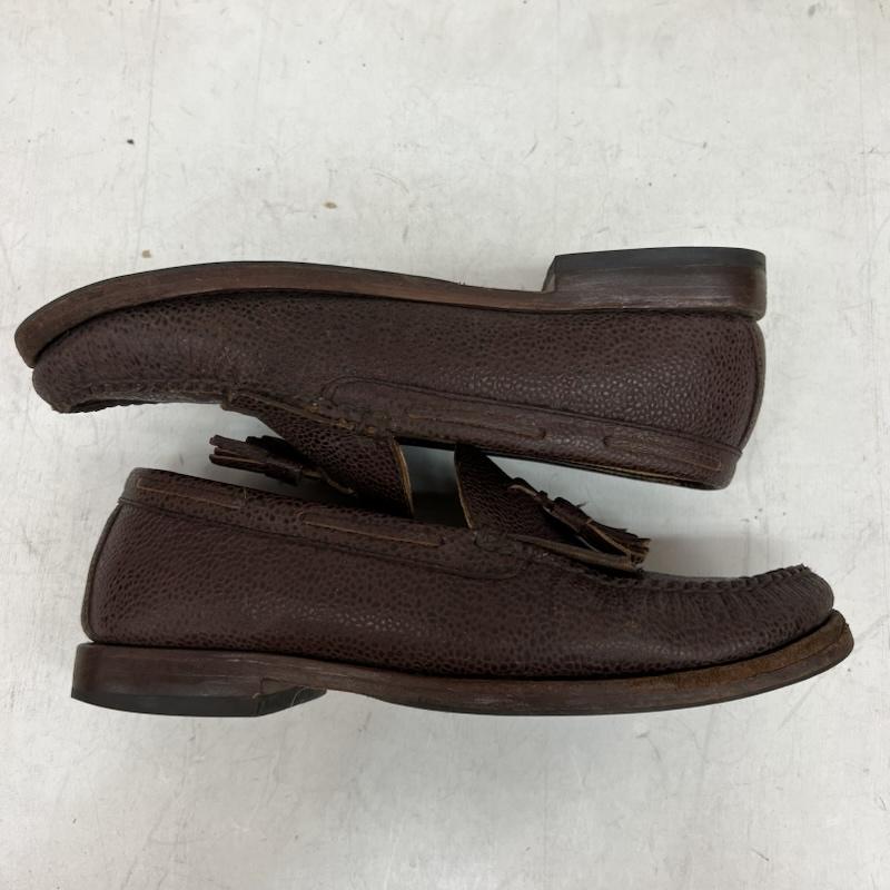 ビューティアンドユース BEAUTY&YOUTH シューズ シューズ レザー タッセル ローファー 革靴 US：8 茶 / ブラウン / brown メンズ USED 古着 中古 50153059