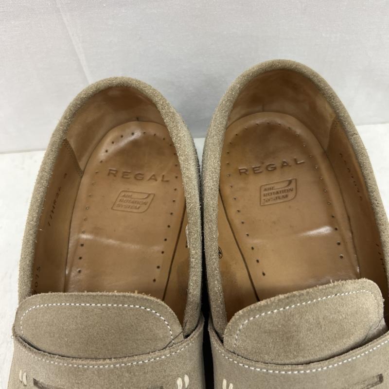 リーガル REGAL シューズ シューズ スエード レザー コイン ローファー 革靴 スリッポン 26.0cm ベージュ / ベージュ / beige メンズ USED 古着 中古 50153061