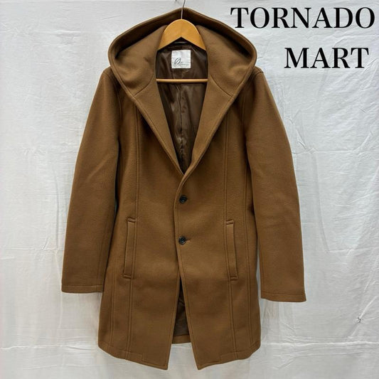 トルネードマート TORNADO MART コート コート一般 ワイヤー ビッグ フード チェスター コート L メンズ USED 古着 中古 50153062