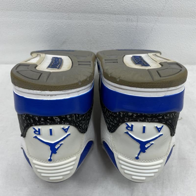 ナイキ NIKE シューズ シューズ AIR JORDAN 3 エアジョーダン ハイカット スニーカー RETRO RACER BLUE CT8532-145 レトロ レーサー 27.0cm 27.0cm ロゴ、文字 白 / ホワイト / white X 青 / ブルー / blue X 黒 / ブラック / black メンズ USED 古着 中古 50153069