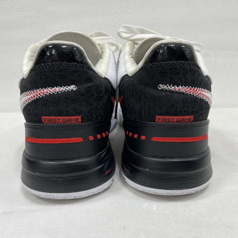 ナイキ NIKE シューズ シューズ LEBRON NXXT Gen AMPD EP レブロン バッシュ バスケット スニーカー FJ1567-100 27.0cm 27.0cm 無地 白 / ホワイト / white X 黒 / ブラック / black X 赤 / レッド / red メンズ USED 古着 中古 50153073