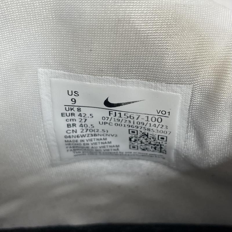 ナイキ NIKE シューズ シューズ LEBRON NXXT Gen AMPD EP レブロン バッシュ バスケット スニーカー FJ1567-100 27.0cm 27.0cm 無地 白 / ホワイト / white X 黒 / ブラック / black X 赤 / レッド / red メンズ USED 古着 中古 50153073