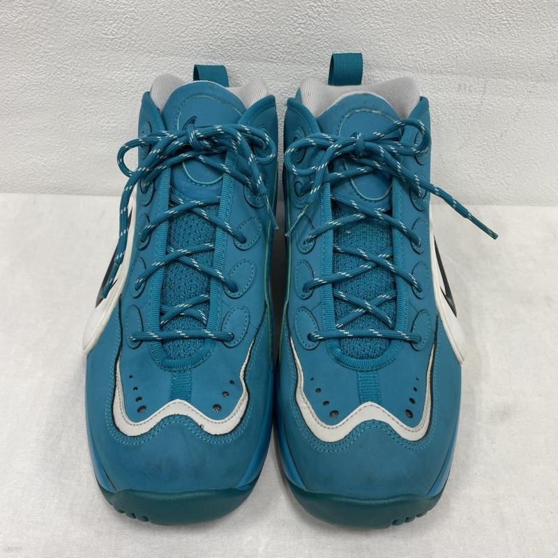 ナイキ NIKE シューズ シューズ AIRWAYUP エアウェイアップ スニーカー バスケット バッシュ 579945-300 27.5cm 27.5cm 無地 水色 / ライトブルー / X 白 / ホワイト / white X 紺 / ネイビー / navy メンズ USED 古着 中古 50153074