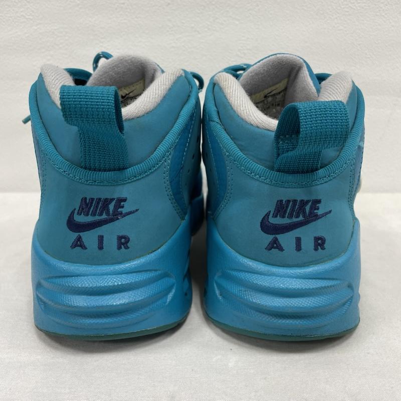 ナイキ NIKE シューズ シューズ AIRWAYUP エアウェイアップ スニーカー バスケット バッシュ 579945-300 27.5cm 27.5cm 無地 水色 / ライトブルー / X 白 / ホワイト / white X 紺 / ネイビー / navy メンズ USED 古着 中古 50153074
