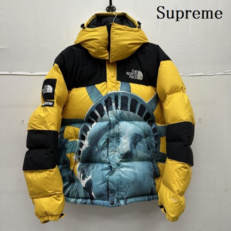 シュプリーム Supreme ジャケット、上着 ジャンパー、ブルゾン 19aw THE NORTH FACE STATUE PRINT バルトロ ダウン ジャケット ND919011 L 黄 / イエロー / yellow メンズ USED 古着 中古 50153082