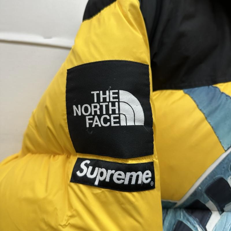 シュプリーム Supreme ジャケット、上着 ジャンパー、ブルゾン 19aw THE NORTH FACE STATUE PRINT バルトロ ダウン ジャケット ND919011 L 黄 / イエロー / yellow メンズ USED 古着 中古 50153082