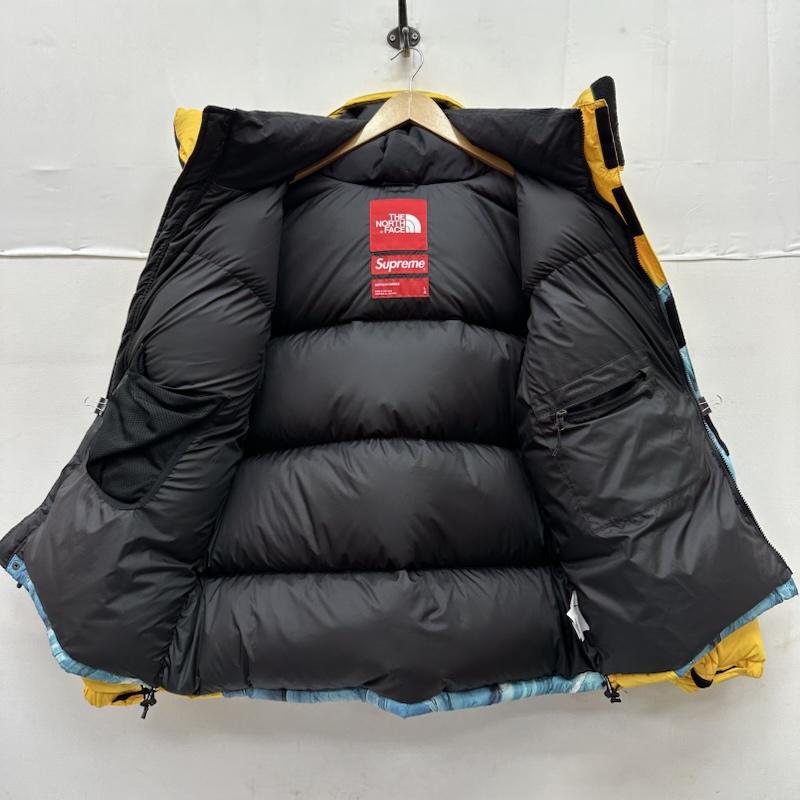 シュプリーム Supreme ジャケット、上着 ジャンパー、ブルゾン 19aw THE NORTH FACE STATUE PRINT バルトロ ダウン ジャケット ND919011 L 黄 / イエロー / yellow メンズ USED 古着 中古 50153082