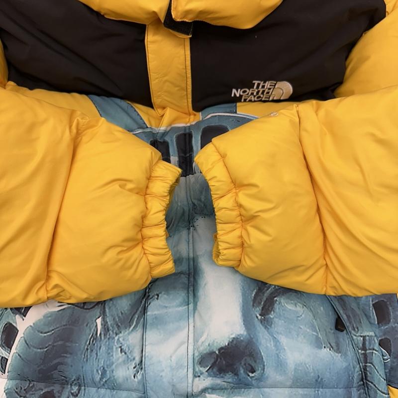 シュプリーム Supreme ジャケット、上着 ジャンパー、ブルゾン 19aw THE NORTH FACE STATUE PRINT バルトロ ダウン ジャケット ND919011 L 黄 / イエロー / yellow メンズ USED 古着 中古 50153082