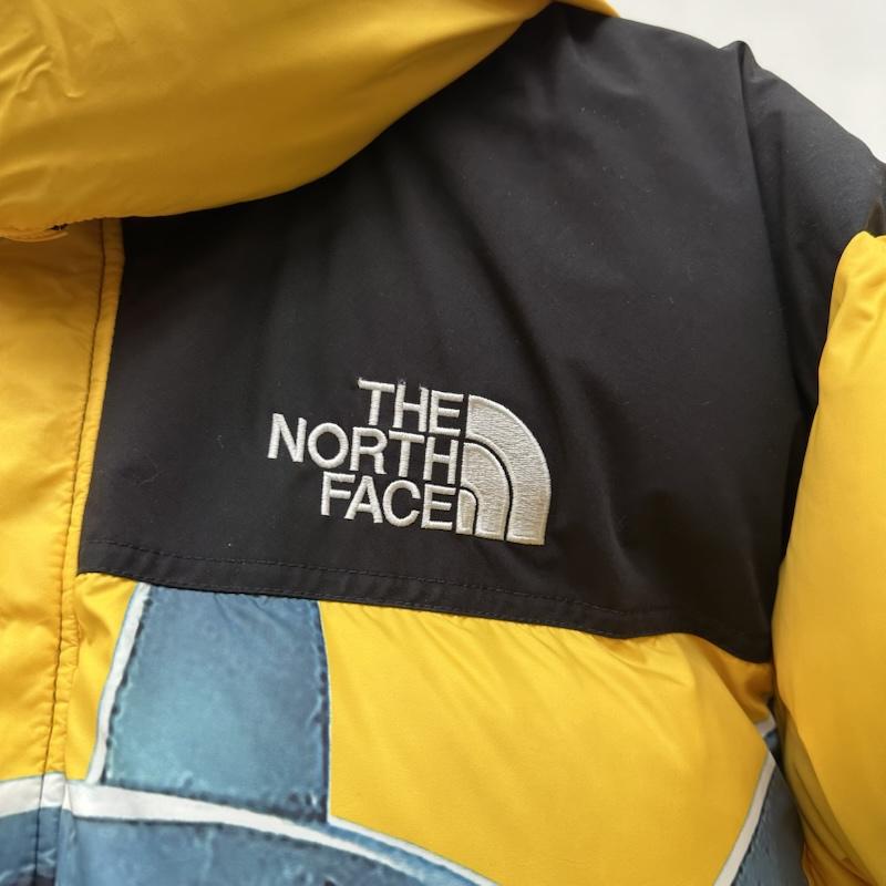 シュプリーム Supreme ジャケット、上着 ジャンパー、ブルゾン 19aw THE NORTH FACE STATUE PRINT バルトロ ダウン ジャケット ND919011 L 黄 / イエロー / yellow メンズ USED 古着 中古 50153082