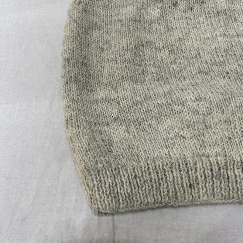 ＵＳＥＤ古着 USED/古着 ニット、セーター 長袖 sisam シサム工房 FAIRTRADE+design ヒカリノワセーター ネパール製 ウール ゴートホワイト - 白 / ホワイト / white X 灰 / グレー / gray レディース USED 古着 中古 50153093
