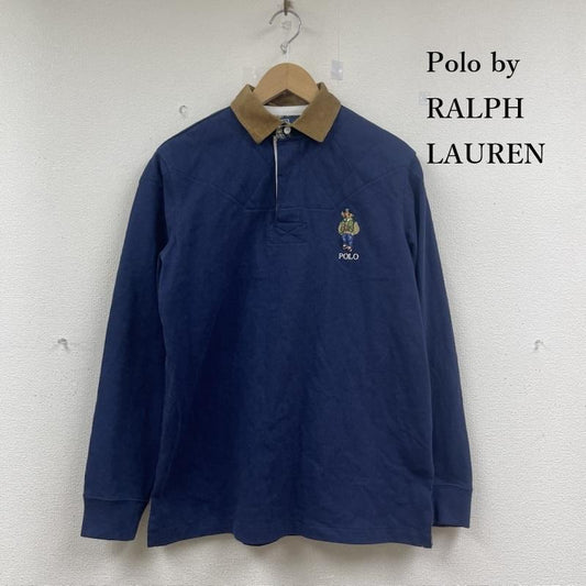 ポロバイラルフローレン Polo by RALPH LAUREN トップス トップス ポロ ベア コーデュロイ 襟 ラグビー ラガー シャツ ORタグ 紺 / ネイビー / navy メンズ USED 古着 中古 50153099