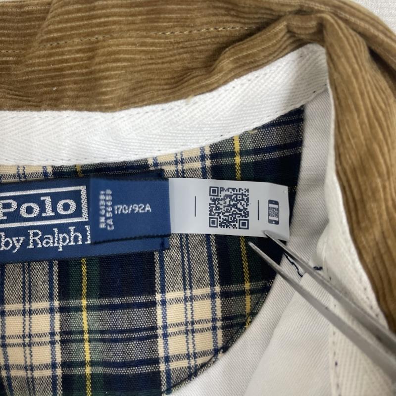 ポロバイラルフローレン Polo by RALPH LAUREN トップス トップス ポロ ベア コーデュロイ 襟 ラグビー ラガー シャツ ORタグ 紺 / ネイビー / navy メンズ USED 古着 中古 50153099