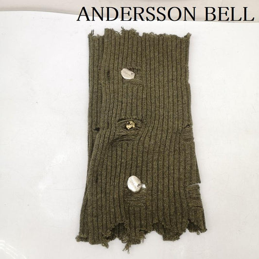 古着 USED ファッション小物 ファッション小物 ANDERSSON BELL ROGHEN WOOL NECK WARMER ネックウォーマー - カーキオリーブ / カーキオリーブ / メンズ USED 古着 中古 50153118
